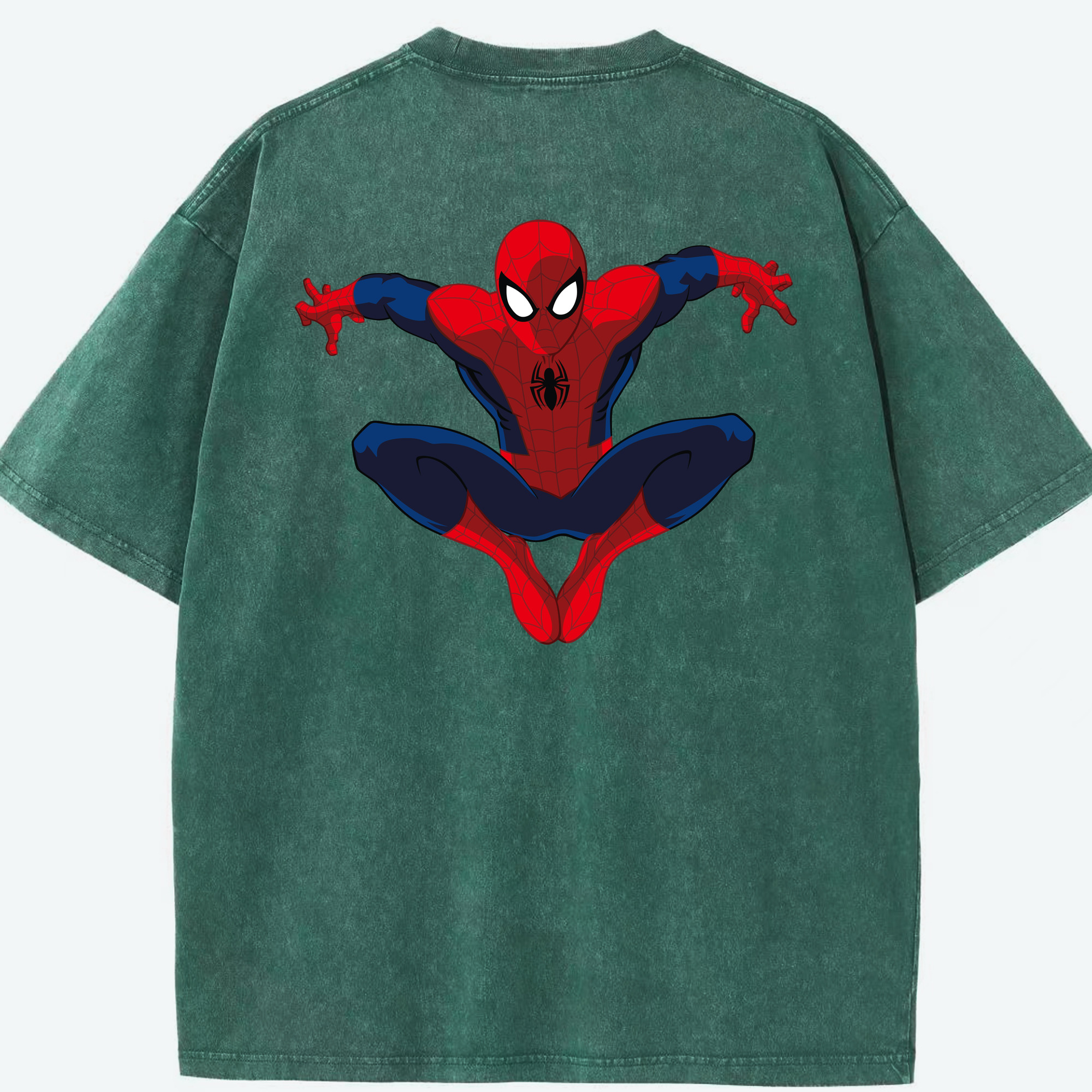 （画像用） アベンジャーズ The Avengers 綿100% ヴィンテージ風 半袖Tシャツ（背面プリント）